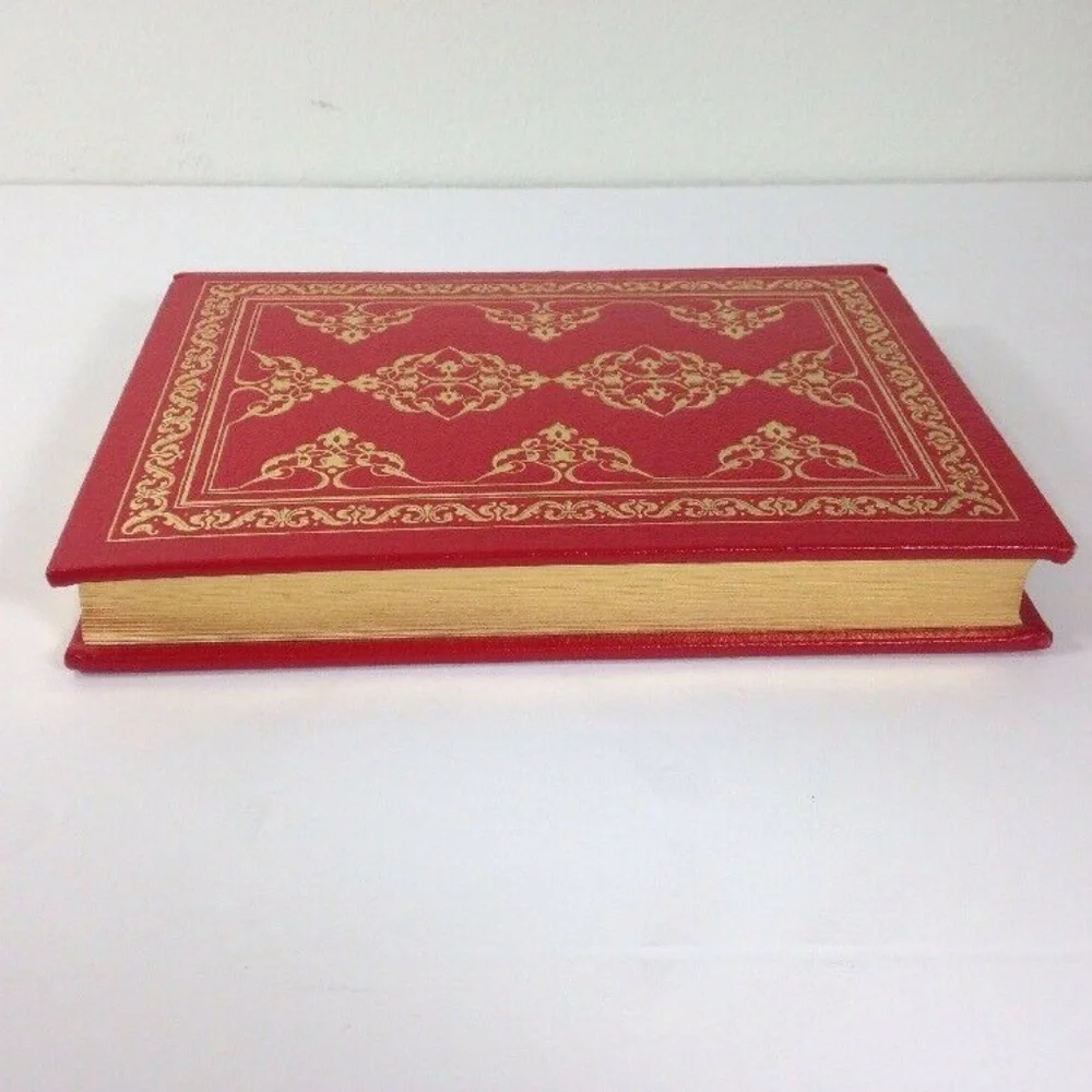 Franklin Library Red Leather Book Jane Addams‎